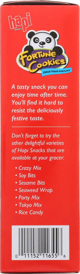 Hapi Fortune Cookies, 4-Ounce Boxes (Pack of 12)
