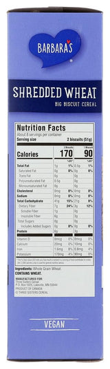 Barbaras Cereal Shrd Wheat