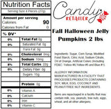 Candy Retailer Fall Jelly Pumpkins 2 lbs