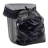 Aluf Plastics 45 Gallon Trash Bags - 1.25 MIL (eq) Black Heavy Duty Trash Can Liners - 40" x 47" - Pack of 100 - For Contractor, Industrial
