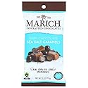 Marich Dark Chocolate Salted Caramels 2.1 Ounce Bag (Pack of 12)