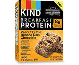Kind Breakfast Bars New Variety 5 Pack. 1 Box of each: Dark Chocolate, Honey Oat, Peanut Butter, Almond Butter. Total of 40 Bars