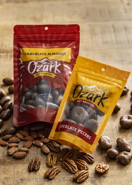 OZARK NUT ROASTERS: Chocolate Sunflower Seeds, Chocolate-Covered Snacks, World-Class Gourmet Candied Sunflower Seeds, 1 LB Resealable Bag, Pack of 1