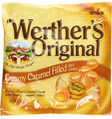 Werther's Original Creamy Caramel Filled Hard Candies - Individually Wrapped Hard Candies for Halloween, Parties, or Snacks - 2.65 oz Bags (Pack of 3)
