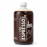 Z Beans Iced Espresso Concentrate 32 fl oz - Dark Roast Single Origin Ecuador Arabica Coffee for Lattes Macchiatos and Americanos, 16 Servings, 2