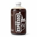 Z Beans Iced Espresso Concentrate 32 fl oz - Dark Roast Single Origin Ecuador Arabica Coffee for Lattes Macchiatos and Americanos, 16 Servings, 2