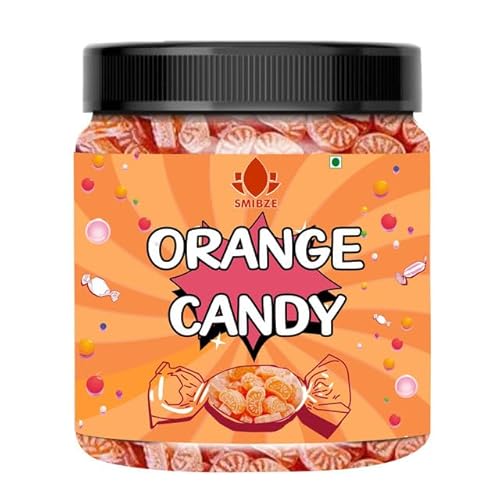 SMIBZE Natural Orange Candy 250 GM (Pack of 1) SMIBZE