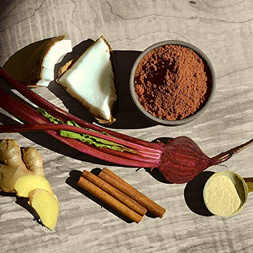 SAKU Tea, Ruby Ginger Beetroot Latte Blend, Super Food Latte, 3oz Bag