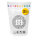 M&M'S Mr. and Mrs. Wedding Milk Chocolate Candy, 2 lb Bulk Resealable Bag