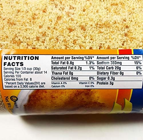 Homestyle Bread Crumbs Plain (pack of 2) 425 g | 15 oz