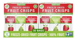 Nature's Turn Freeze-Dried Fruit Crisps - Variety Bag Crisps, 30 Bags (0.35oz Each) - Healthy, Gluten-Free, Crispy & Delicious Snack - Ideal