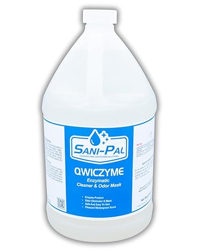QwicZyme Microbial Drain Cleaner & Odor Mask,128 fl oz, wintergreen scent