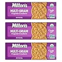 Milton's Organic Crackers, Multi-Grain - Certified Organic, Non-GMO Project Verified, Kosher, Made With 4 Whole Grains & 3 Seeds, Great