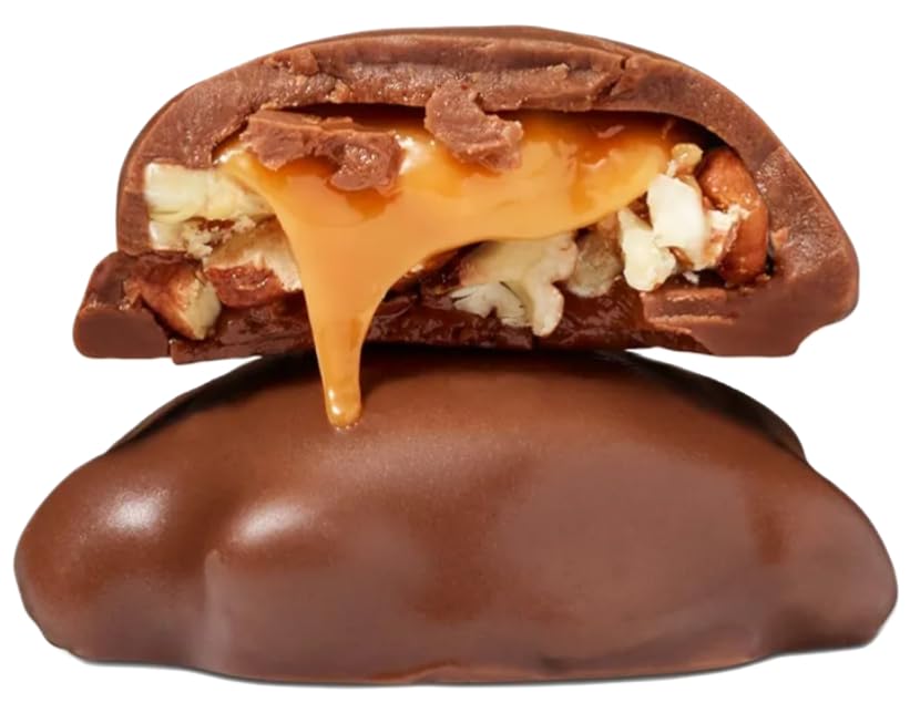 Demet's Original Turtles Caramel Nut Cluster | Pecan, Chocolate and Caramel (2 pack) | Great For Christmas, Valentines, Birthdays | Bundled With Joy