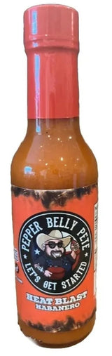 Pepper Belly Pete's Heat Blast Habanero 5oz