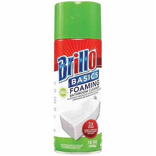 Brillo Basics Foaming Bathroom Cleaner 12 Oz