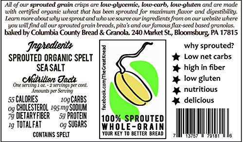 Sprouted Crisps (Hearty Spelt)