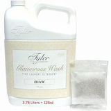 Tyler Candle Wash Diva 128 Fl Oz Laundry Detergent/w Dryer Sachet Single Pouch ilxl