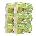 Zee Zees Diced Pear Fruit Cup, in 100% Juice, No Sugar Added, Gluten Free, 4 oz Cups, 24 pack