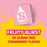 Starburst All Pink Strawberry Sugar Free Caffeine Free Powdered Drink Mix 8 Count (Pack of 1)