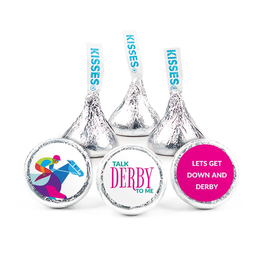 324ct Horse Derby Race Stickers for Kisses Party Favors - Stickers Only