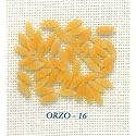 Orzo #16 Soup Cut Pasta Case of Twenty (20) 1 .lb Pouches