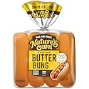 Nature's Own Butter Buns Hot Dog Buns, Non-GMO Hot Dog Buns, 8 Count