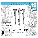 Monster Energy Drinks, Zero Ultra, 6 Pack, 72 Ounce