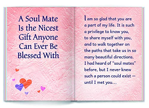 Blue Mountain Arts Mini Book (Soul Mates)-Husband Gift, Wife Gift, Significant Other Gift, Partner Gift, by Douglas Pagels, 4 x 3 inches