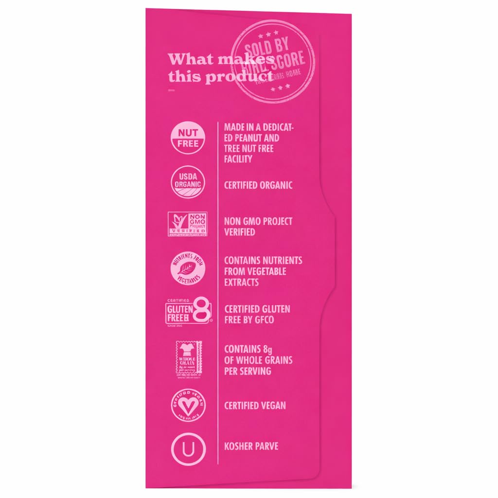 Made_Goods Birthday Cake Drizzled Bars (20 Count) | Chocolate Drizzled, Birthday Cake Flavor | Gluten Free | Nut Free | Organic Snacks, 0.85 oz Each |