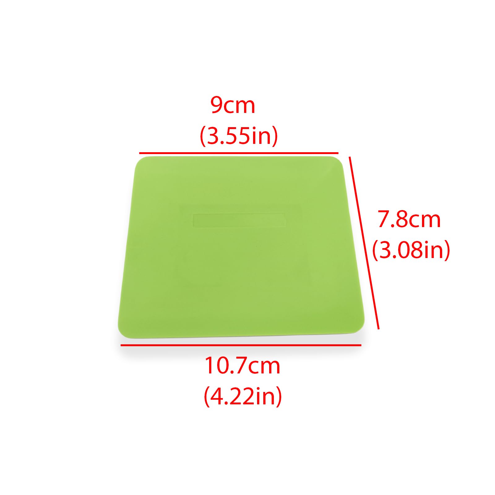 GWEITOOL Window Tint Tools 6Pcs Window Tint Squeegee Plastic Hard Card Squeegee Window Tint Kit for Window Tinting Application