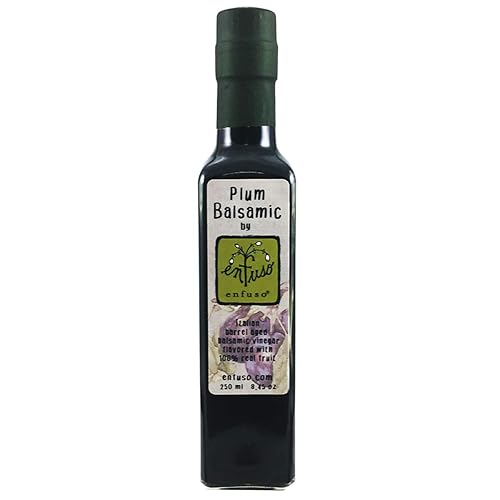 enfuso Barrel Aged Balsamic Vinegar (Plum, 250ml)