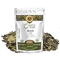 Organic Way Birch Leaf (Betula pendula) Cut & Sifted - European Wild-Harvest | Herbal Tea | Kosher & USDA Certified | Vegan, Non-GMO & Gluten Free |