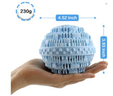 2pcs Laundry Ball - Natural Non-Chemical Detergent Laundry Balls for Washing Machine - Eco Friendly Wash Ball & Detergent Alternative for 2000