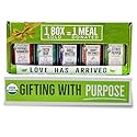 FreshJax Grill Seasoning Set with Gift Box | 5 Organic BBQ Rub Seasoning Gift Set for Healthy Grilling, Meal Prep, Balanced Cooking | No Artificial