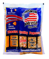 Great Western Coconut Popcorn Kit, 8 Ounce -- 36 per case.