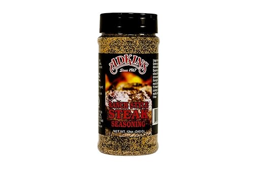 Adkins Ranch Style Steak Seasoning - 12 OZ All Natural