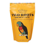 Two Leaves and a Bud Two Roots Golden Latte (36 Servings), Powdered Turmeric Ginger Herbal Tea Latte, Vegan, Dairy Free, Low Sugar, Iced or Hot Lattes