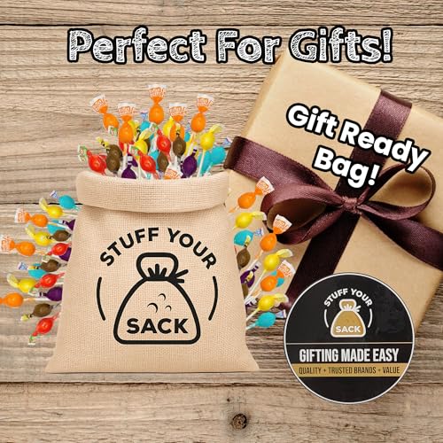 Individually Wrapped Mini Lollipops - 400 Count Bulk Assortment of Fruity Suckers - Great for Parties, Candy Jars, Classroom Rewards, and Piñatas by