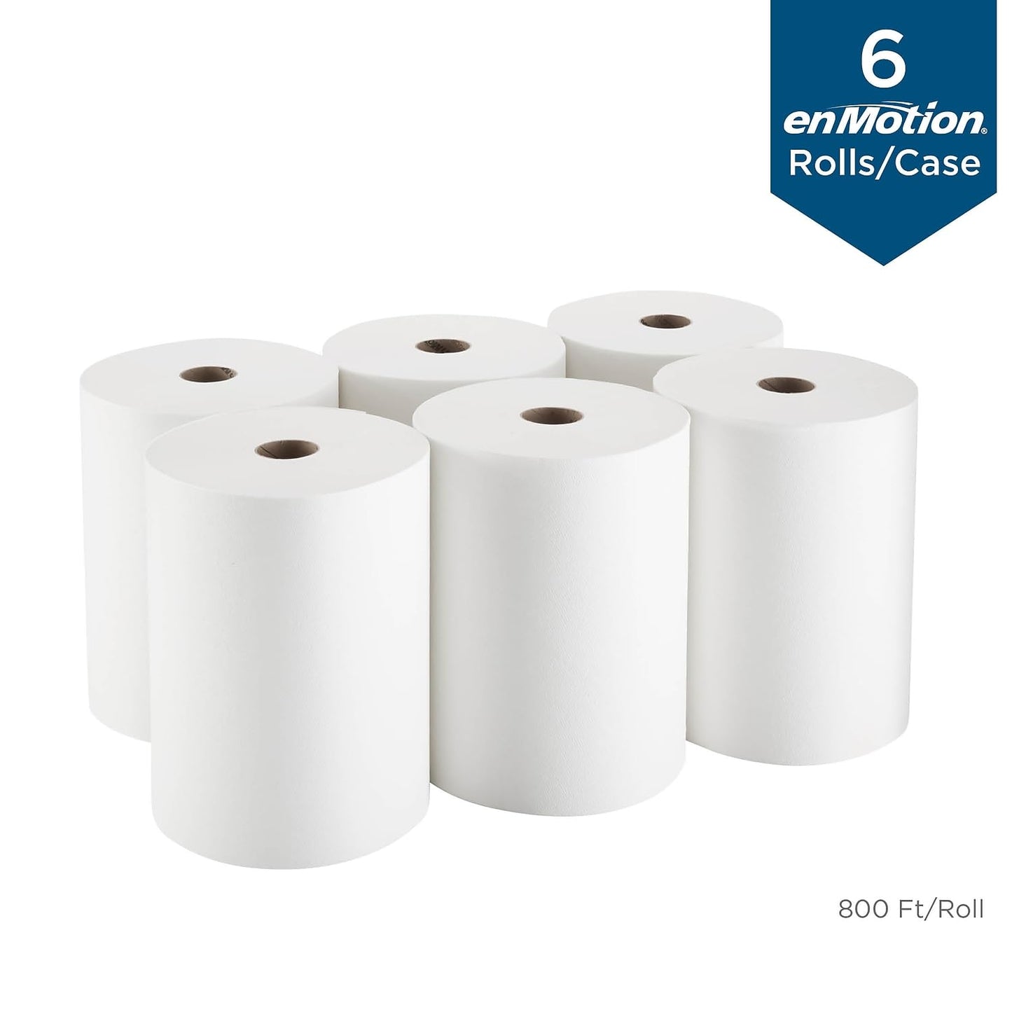 enmotion 647204 enmotion Hardwound Paper Towels 1-Ply 6 Rolls/Carton (89460)