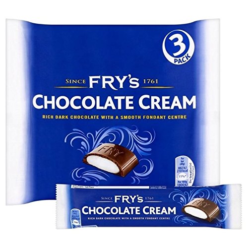 Fry's Chocolate Cream 3 x 49g - Pack of 2