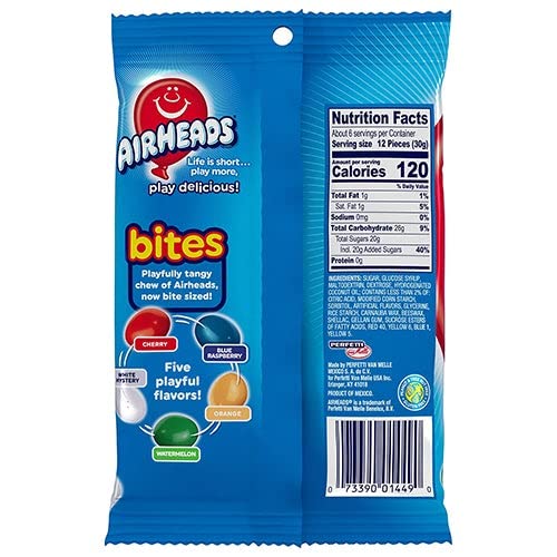 Airheads Bites Original Fruit Candy - 6-oz. Bag