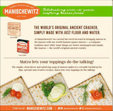 Manischewitz Matzos, Egg & Onion, 10 oz