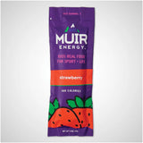 MUIR ENERGY FB Strawberry Nutrition Pack - Organic, Plant-Based Energy Gel for Endurance Cycling & Trail Riding, Pack of 10