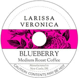 Blueberry Medium Roast Coffee (Single Serve K-Cup Pods) (Gourmet, Naturally Flavored, Whole Coffee Beans) (12 pods, ZIN: 571464)