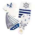 ½ Dz. Nautical Baby Cookies! A Sailor of the 7 Seas! Baby Shower, Ocean Lovers, Birthday Party Theme Favors!