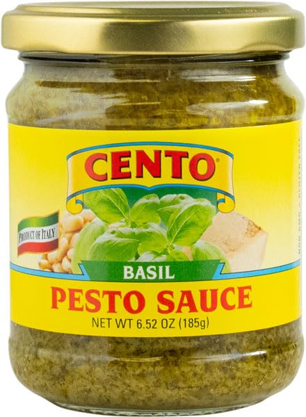 CENTO, SAUCE BASIL PESTO, 6.52 OZ, (Pack of 12)