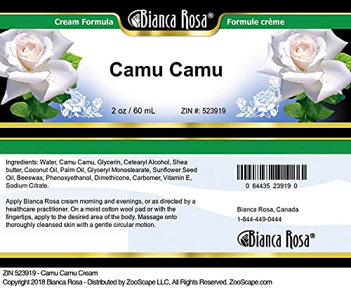 Bianca Rosa Camu Camu Cream (2 oz, ZIN: 523919) - 2 Pack