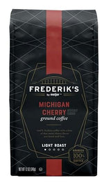 Frederik's by Meijer Michigan Cherry Ground Coffee, Light Roast, 100% Arabica, 12 oz