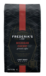 Frederik's by Meijer Michigan Cherry Ground Coffee, Light Roast, 100% Arabica, 12 oz